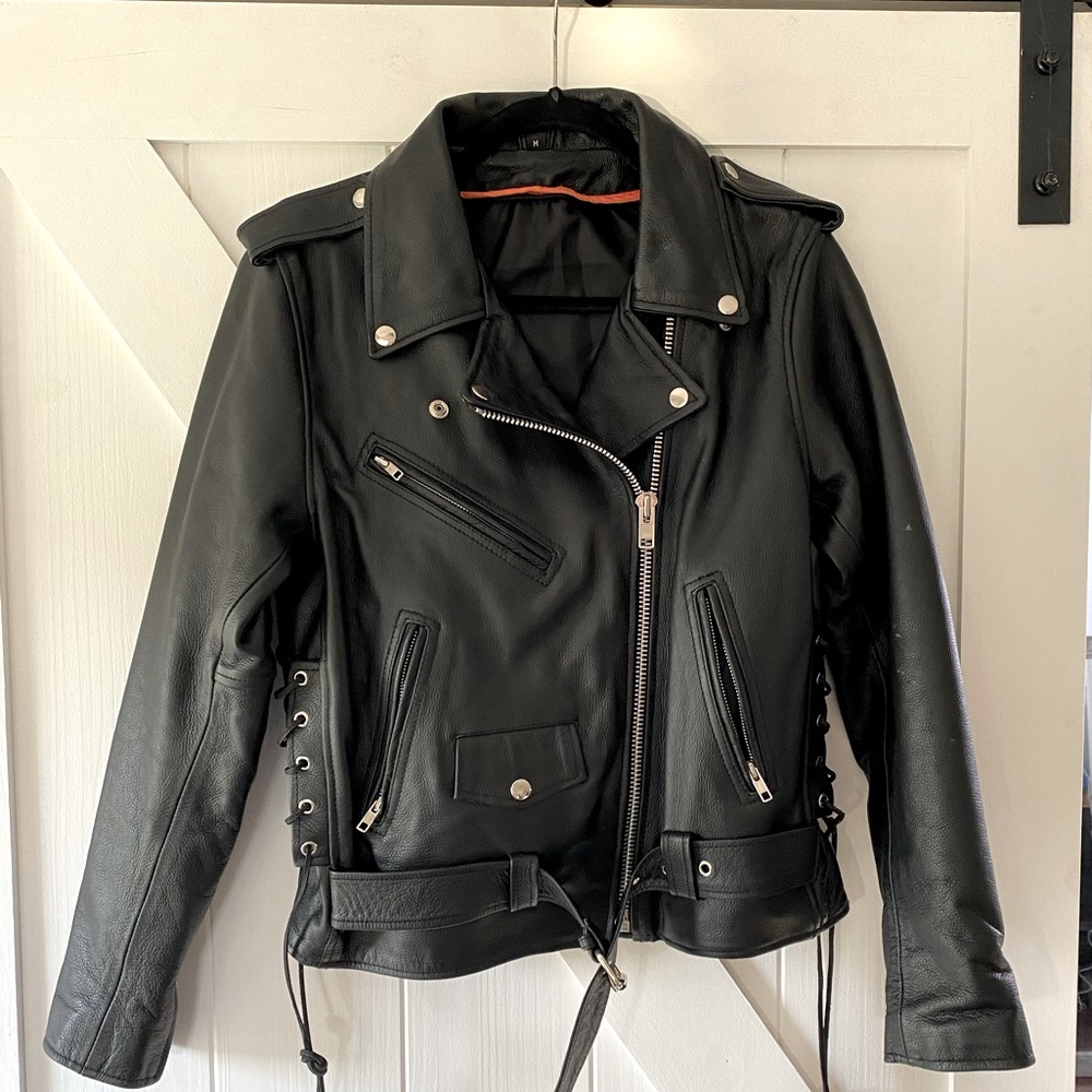 Genuine leather jacket from iron pony